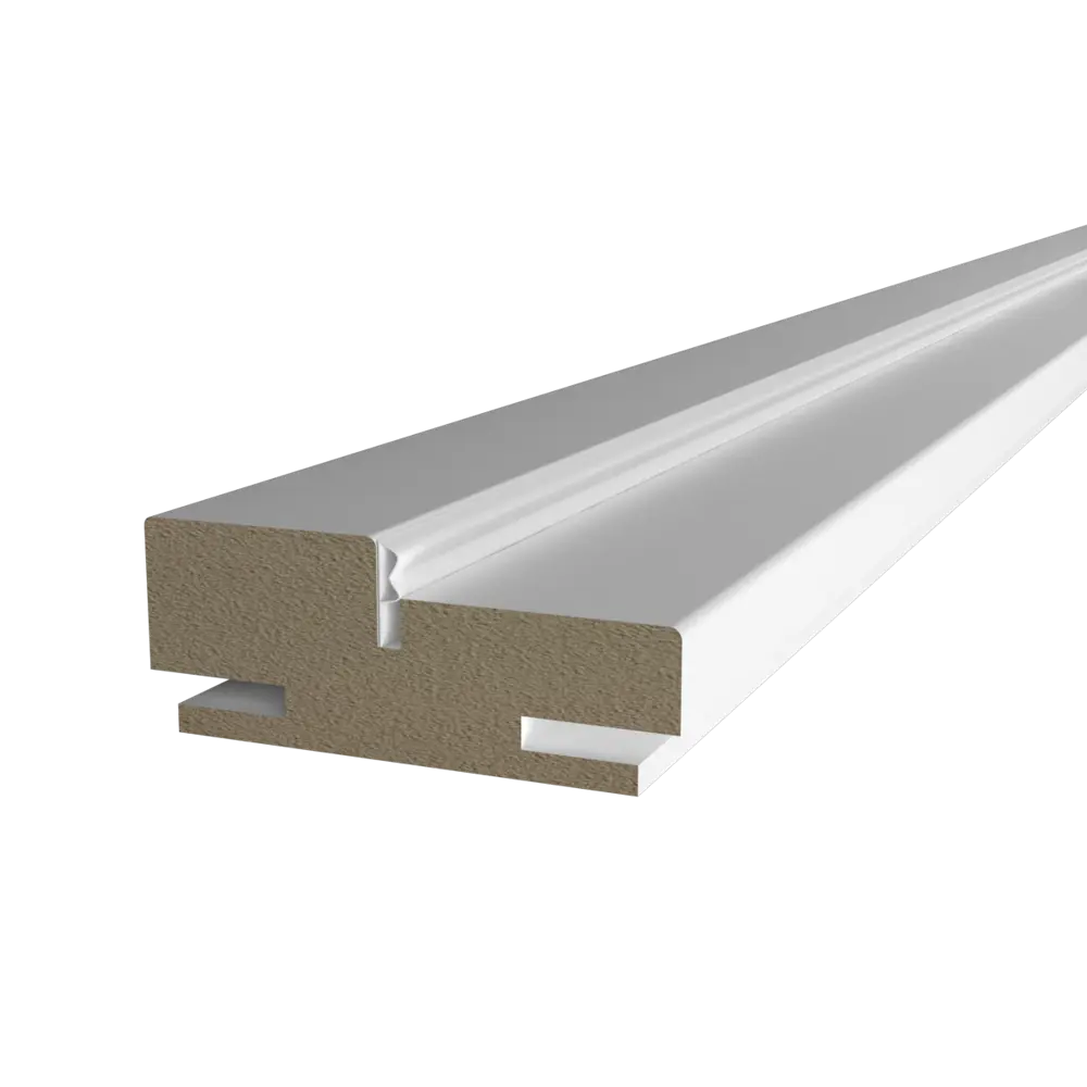 Телескопическая дверная коробка К-Т КОР РАСП ЭМ БЕЛ 2400×80×28 мм 89432556 Santreyd STLM-1582615