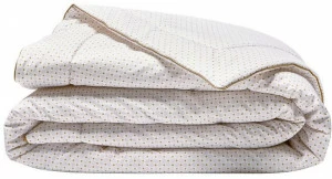 Alexandre Turpault Покрывало с двусторонним графическим узором и принтом из хлопка Little geo