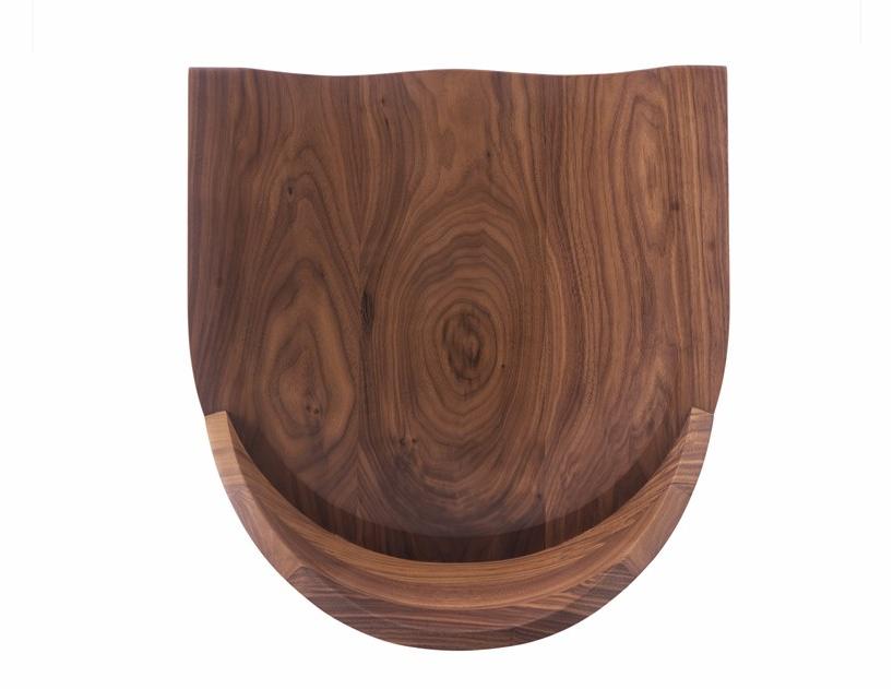 BassamFellows Табурет из стали и дерева со спинкой Spindle Cb-282 - Вид №5