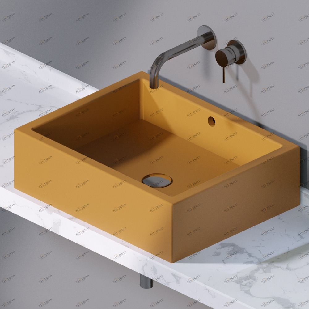 L259133 Накладная раковина на столешницу  прямоугольная A. e T. Italia Bold AeT ITALIA