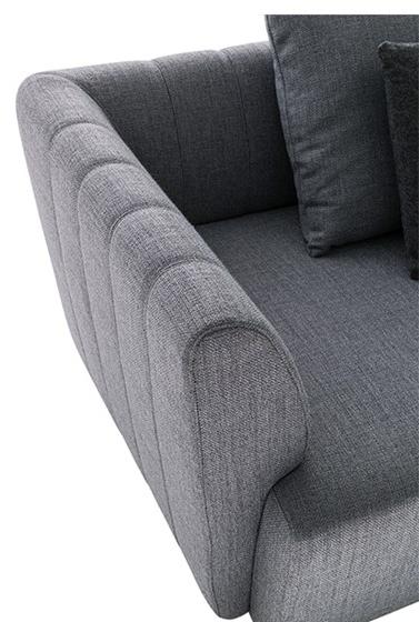 HC28 Cosmo Модульный угловой диван из ткани Pianpian T33 - Вид №1