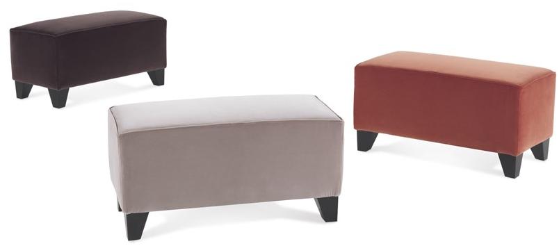 Gianfranco Ferré Home Прямоугольный пуф из ткани с обивкой Cardiff Caf.562.a - Вид №6