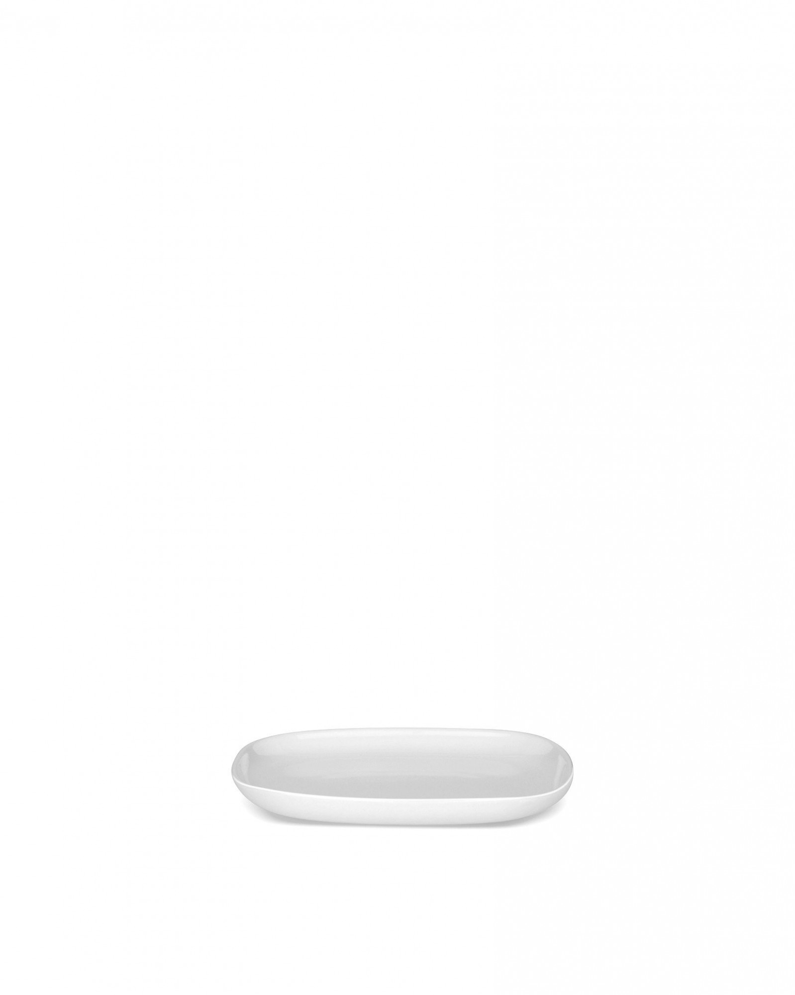 Блюдце для чая. 4 штуки Alessi Ovale REB01/79