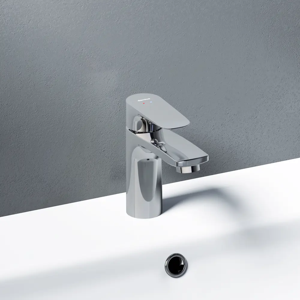 Смеситель для раковины DAMIXA Willow — элегантность хрома и надежность 89346539 STLM-1479418 - Вид №2