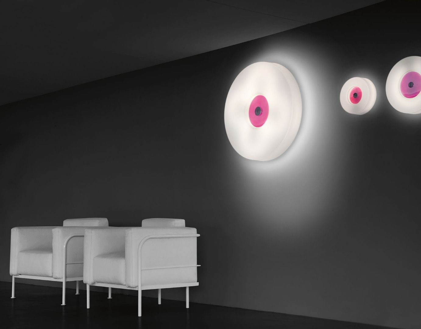 Светодиодный настенный светильник из метакрилата Martinelli Luce CORONA ARCH-00079537 - Вид №1