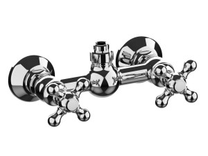 Наружный смеситель для душа с 2 отверстиями