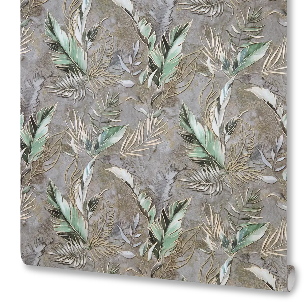 Обои флизелиновые Victoria Stenova Leto серые 1.06 м 989727 STLM-2102538
