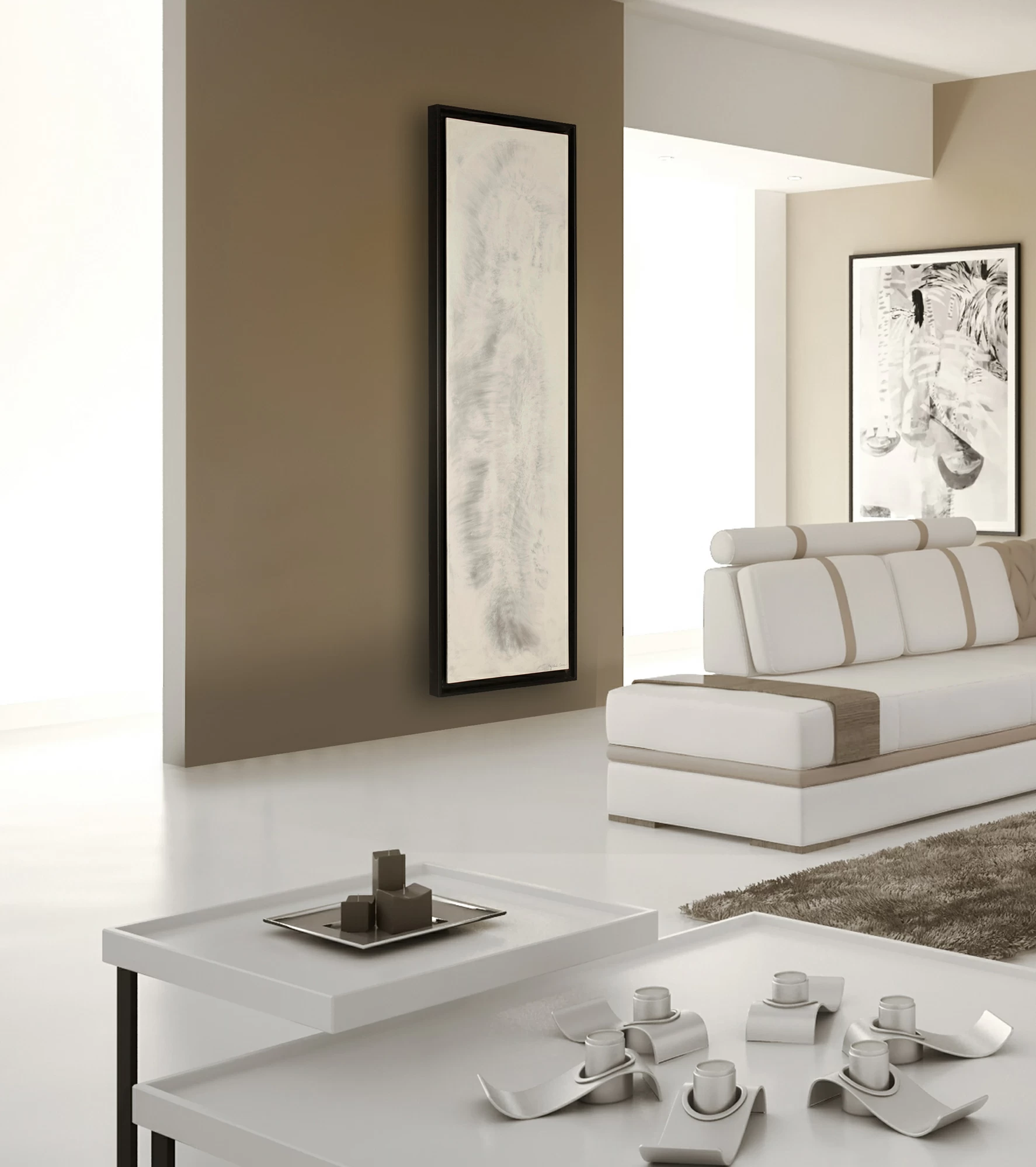 Электрический радиатор 190 x 54 cm Marbre Cinier  1600 Вт sun-id-1218242 - Вид №1