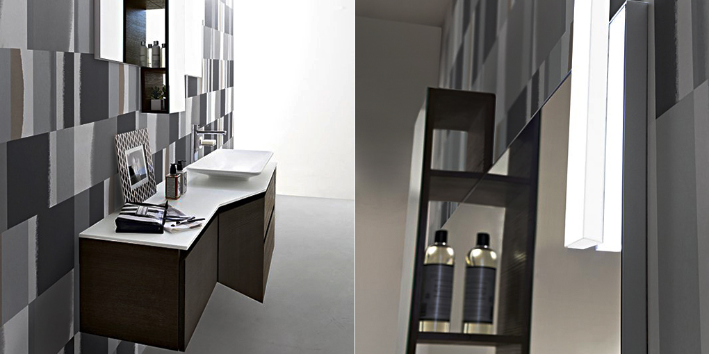 Комплект мебели для ванной комнаты Joy 6/7 Cerasa Joy JOY67 - Вид №1