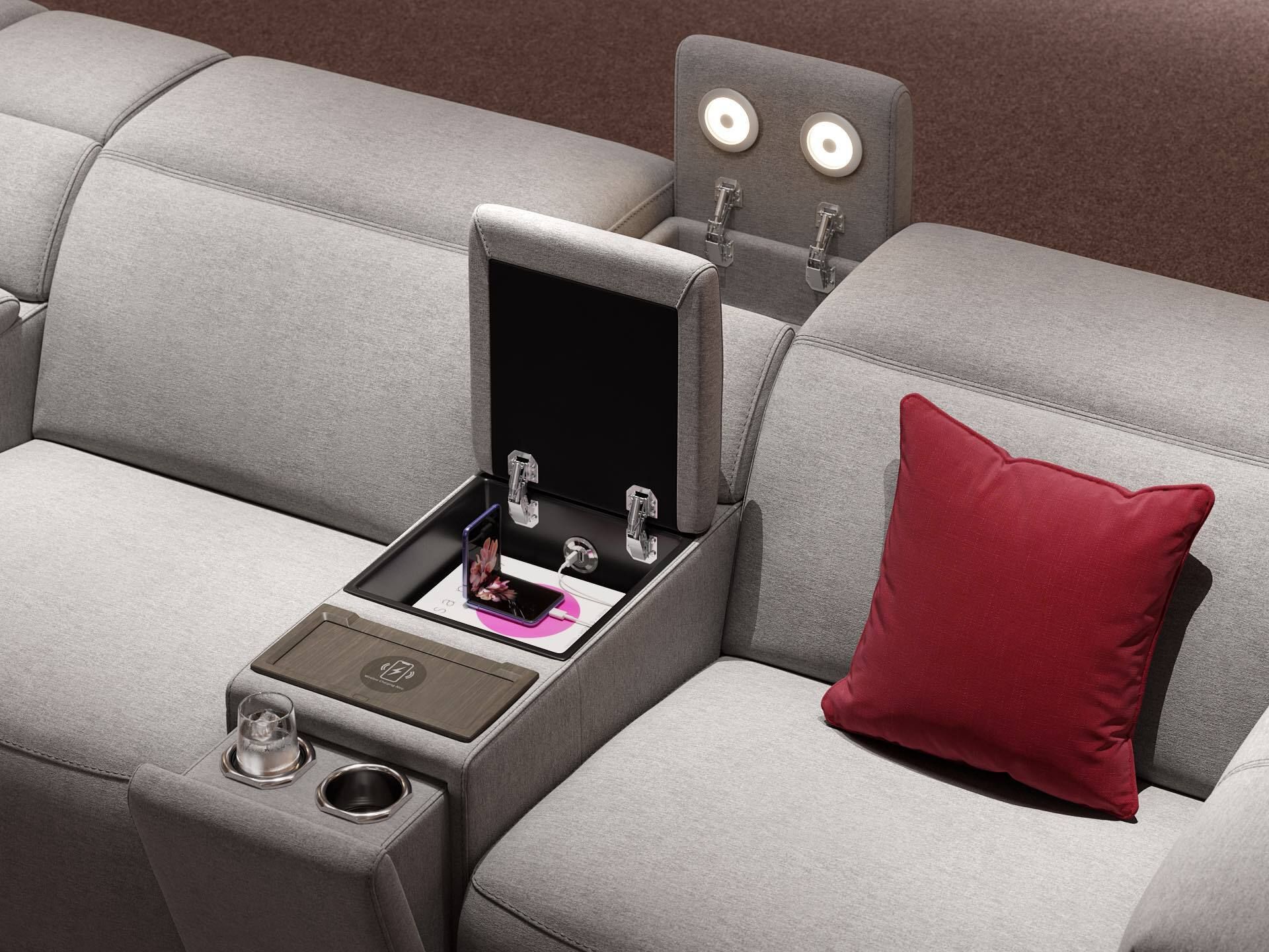 3-местный тканевый диван Sofanella тысячное кино ARCH-00038901 - Вид №4