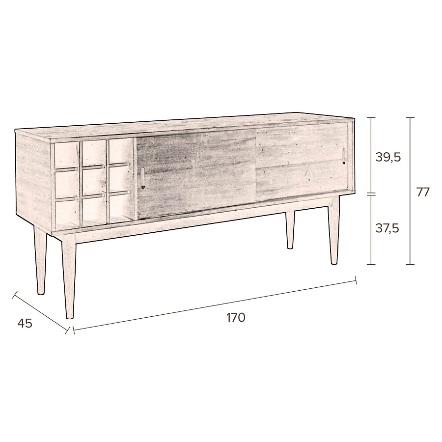 Тумба Gabor Dutchbone 4300016 - Вид №9