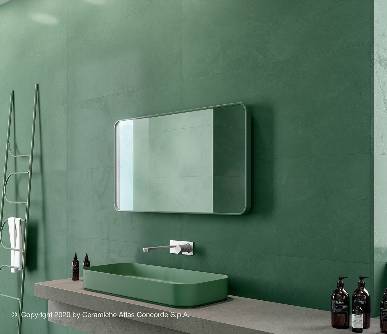 Белое керамическое покрытие с эффектом смолы Atlas Concorde ARCH-00113266 - Вид №10