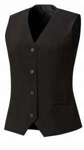 62871 Жилет  женский BLACK El-Risto  Одежда для официантов  размер 42