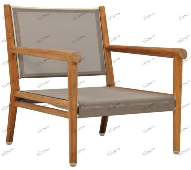 JANUS et Cie Садовое кресло из тика с подлокотниками Konos sun-id-1441973