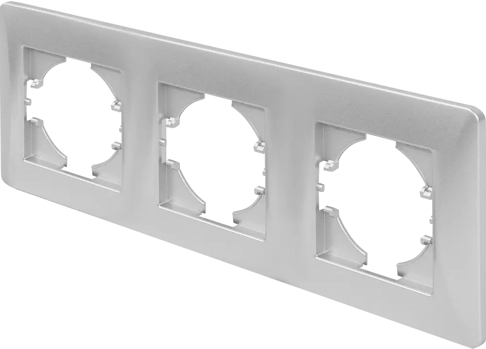 Рамка GUSI Electric Ugra для тройной установки розеток и выключателей 83865110