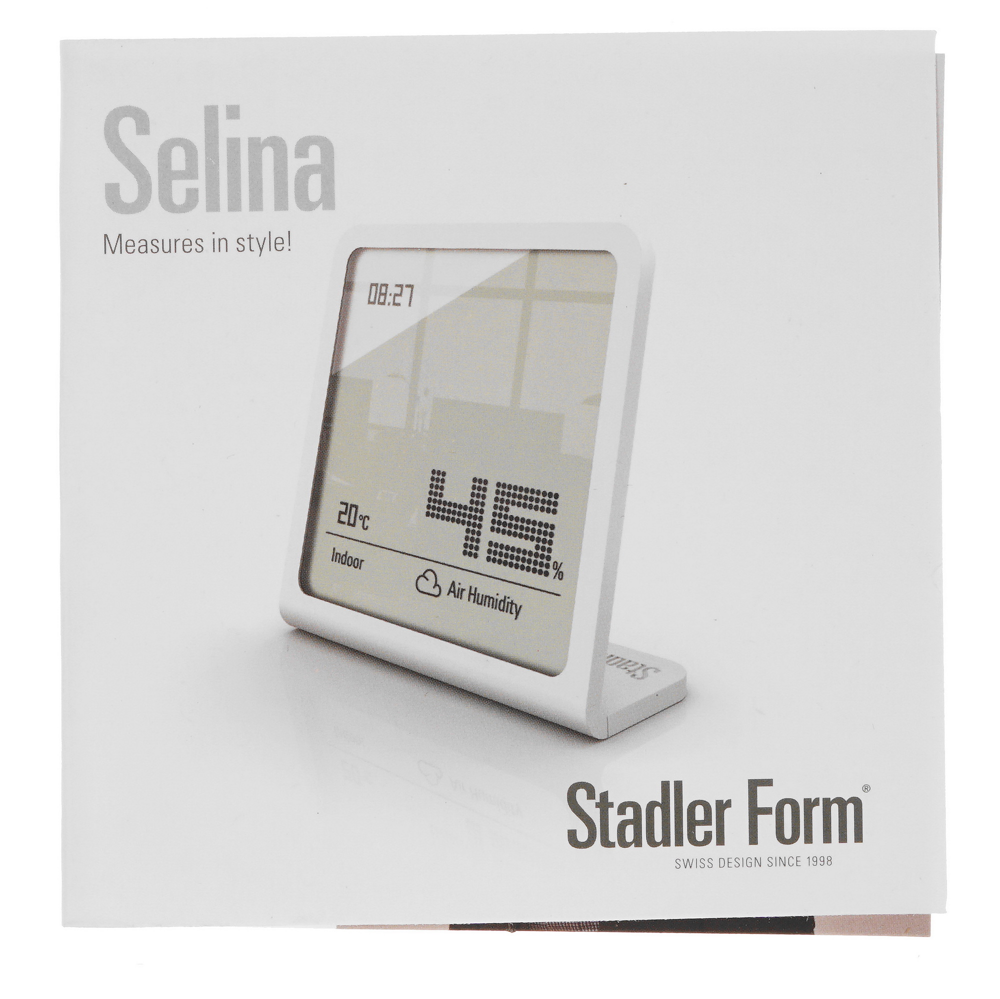 1668904 Термогигрометр Stadler Form Selina S-066 STDN-0072494 - Вид №4