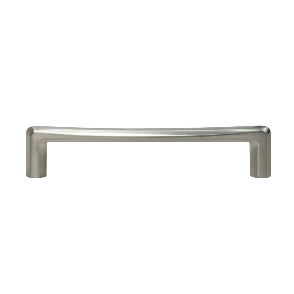 Мебельная ручка-скоба Kubic-128 128 мм никель AKS STLM-2167519 - Вид №1