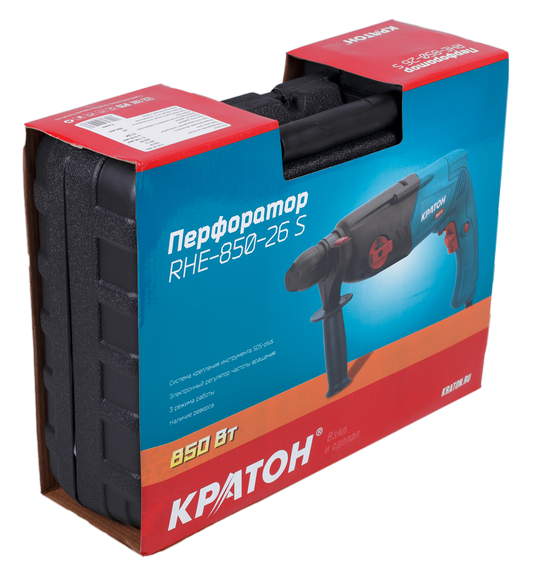Перфоратор Кратон RHE-850-26S 9154046 STDN-0044828 - Вид №7