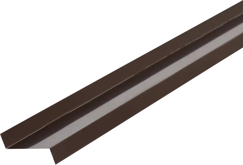 ИНТЕРПРОФИЛЬ | Наружный оконный отлив 55 мм в элегантном коричневом исполнении 17880702