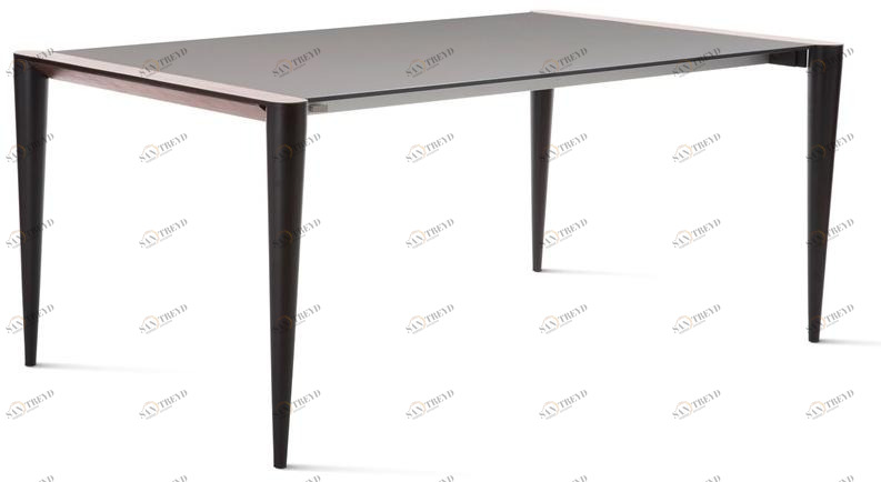 Casamania & Horm Раздвижной прямоугольный стол из феникса и металла sun-id-1492721