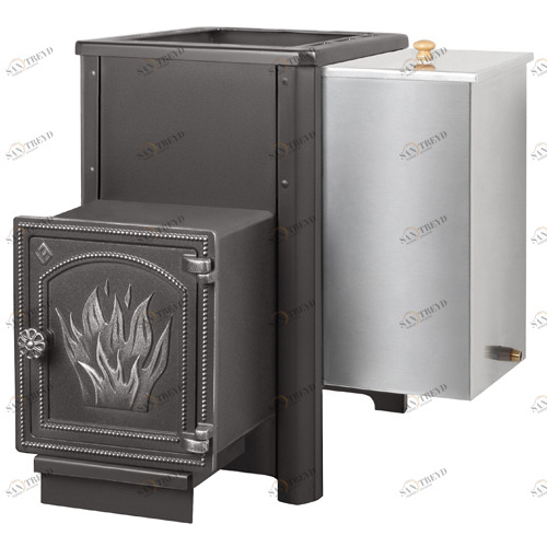 Печь для бани Везувий Русичъ Аква 16 (ДТ-4) с баком для воды 49 л 5884