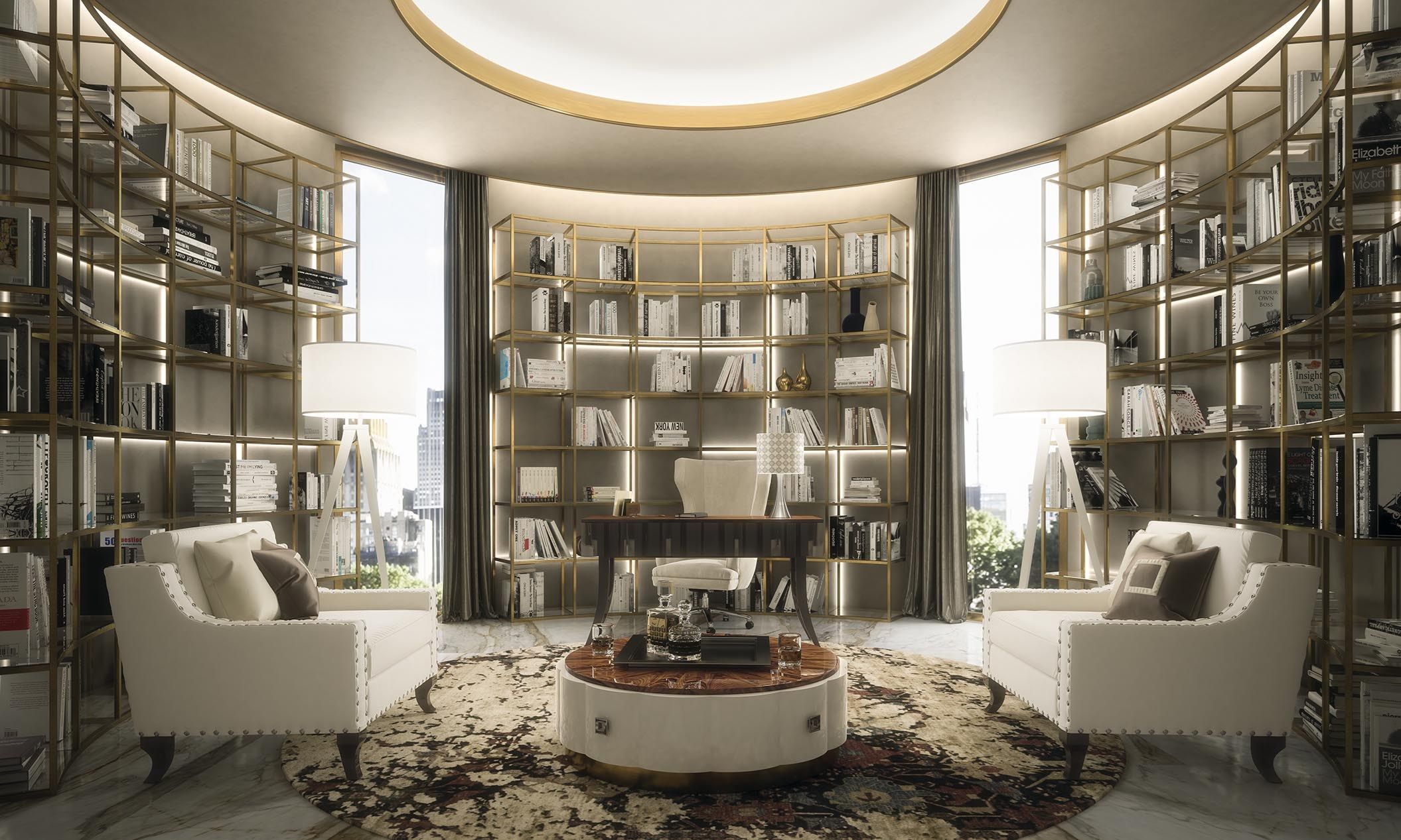 Письменный стол / туалетный столик из шпона GUERRA VANNI Оскар ARCH-00024984 - Вид №3