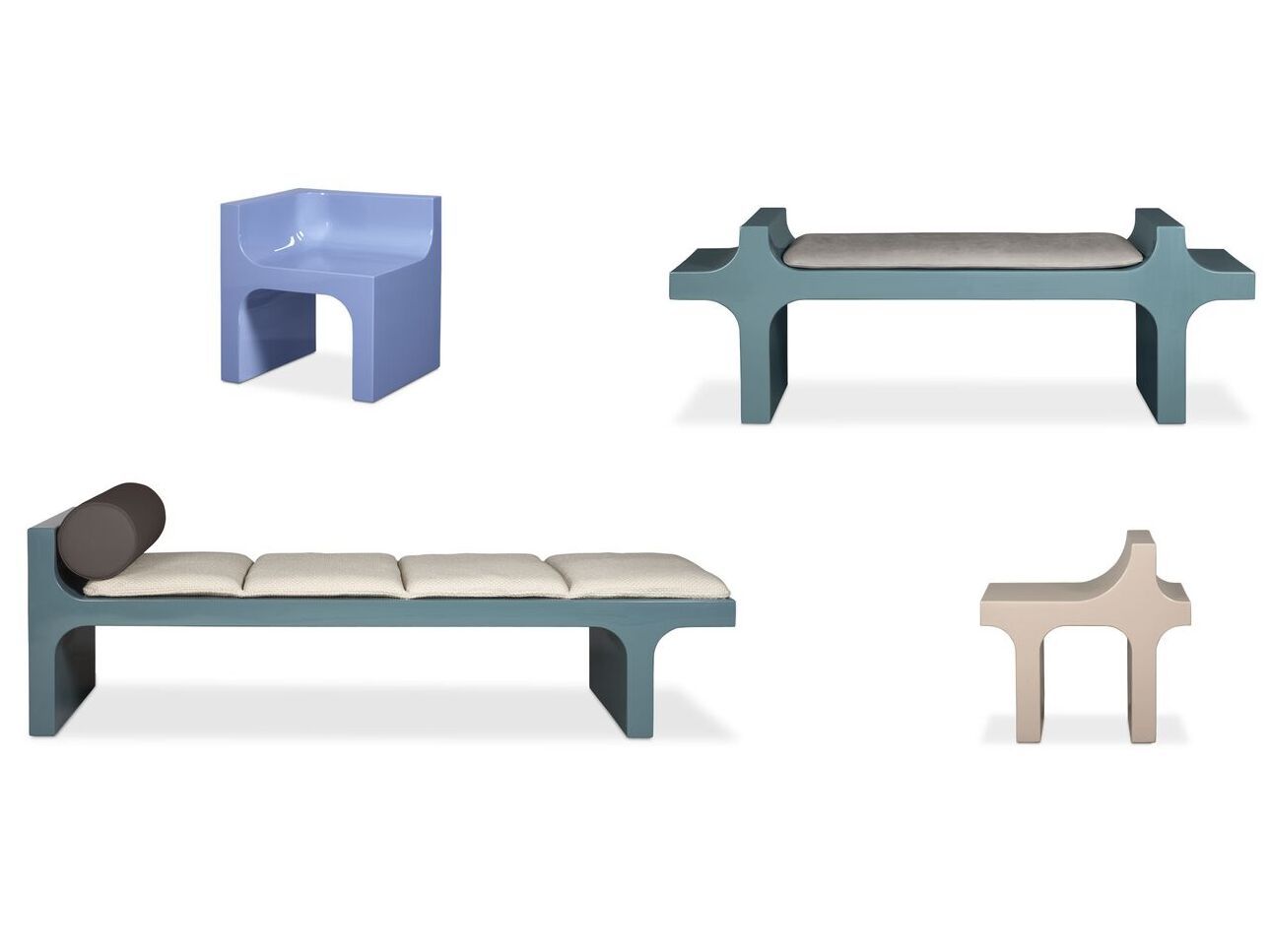 Dormeuse in Polimex® Baxter Дхарма ARCH-00020762 - Вид №2