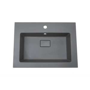 Florentina Белла — серая раковина из литьевого мрамора 65 см 88941926