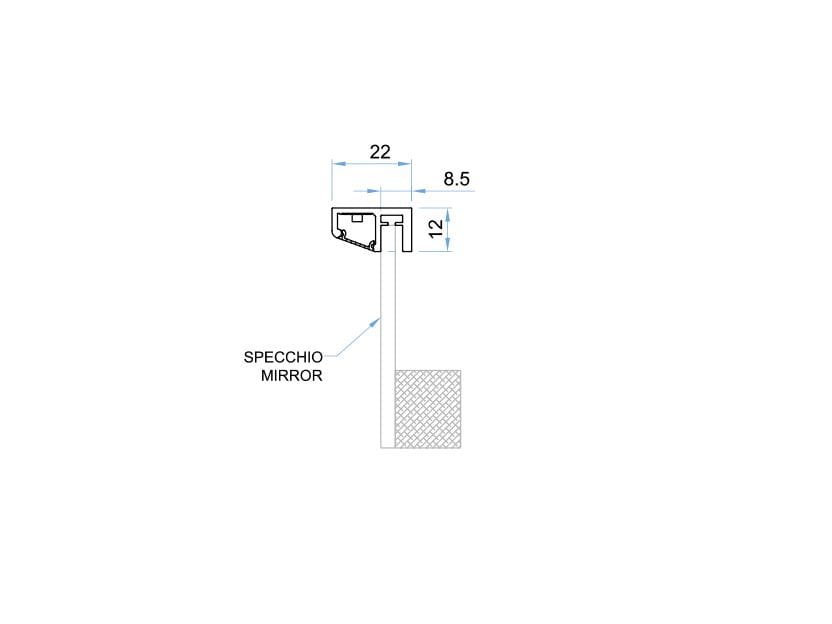 Внешний светодиодный профиль Metalarredo NIL ARCH-00034737 - Вид №2