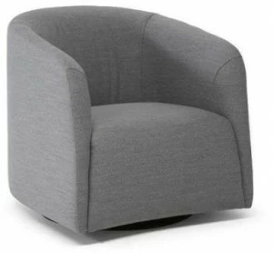 Natuzzi Кресло из ткани с подлокотниками