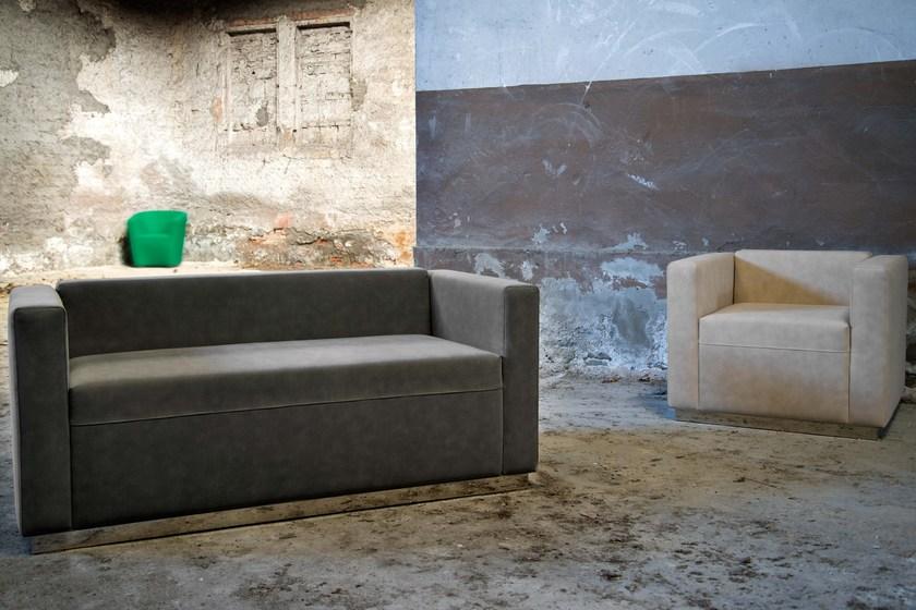 Domingo Salotti 2-х местный кожаный диван Quincy sun-id-1353569 - Вид №3