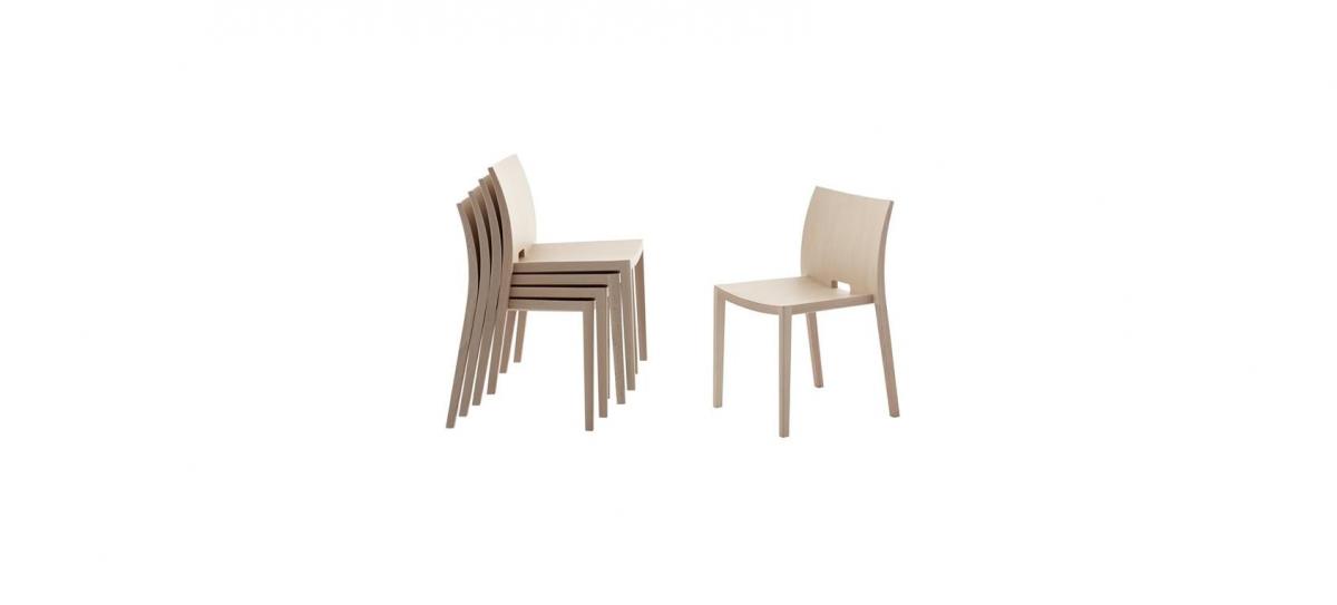 037355 Стул Andreu World Unos  - Вид №2