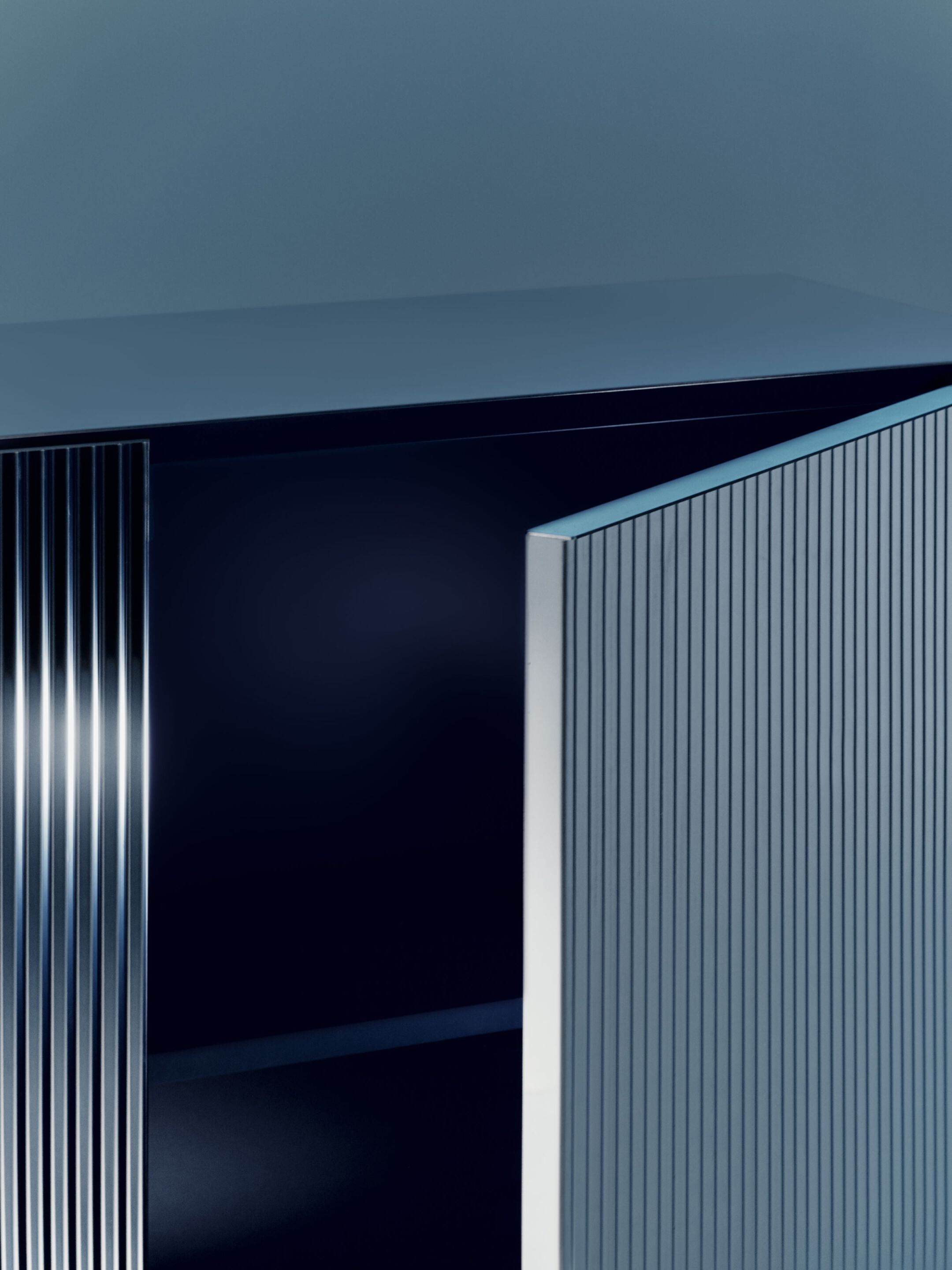 Шкаф из нержавеющей стали с распашными дверями DE CASTELLI Iridium Edition ARCH-00047878 - Вид №1