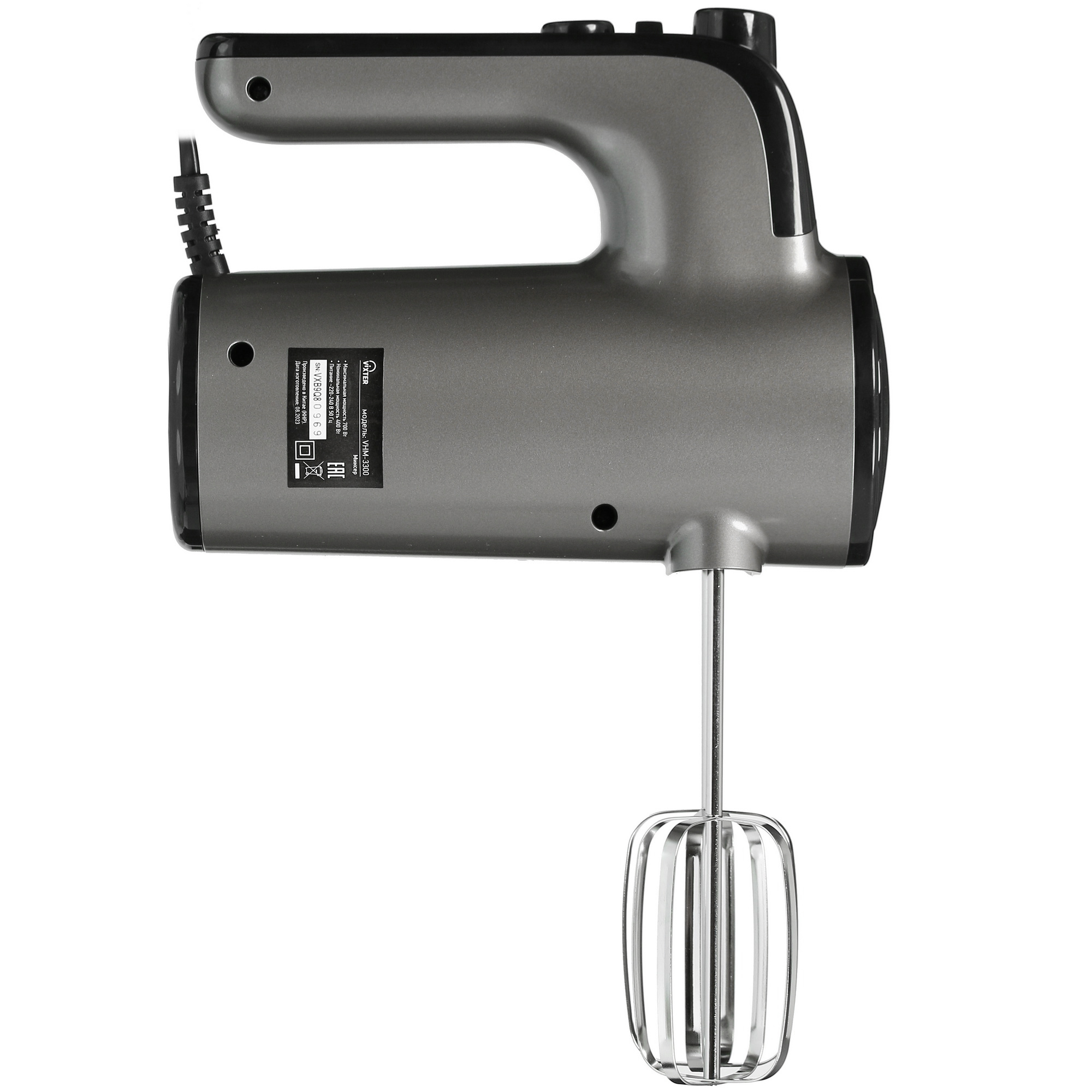 9017825 Миксер VIXTER VHM-3300 серый STDN-0019791 - Вид №2