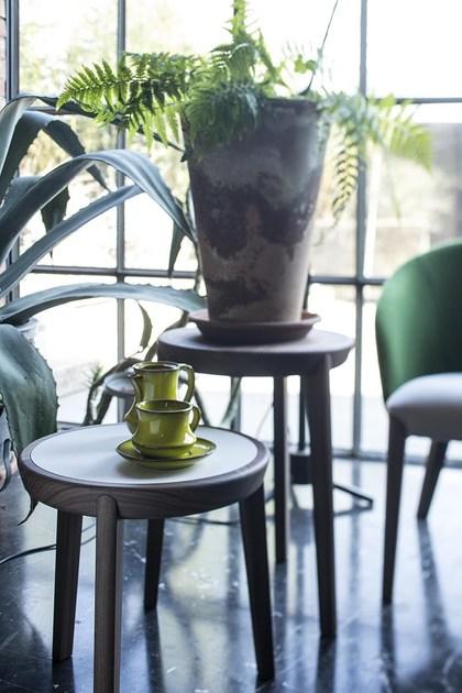 Very Wood Круглый журнальный столик из hpl Bellevue sun-id-1432534 - Вид №2