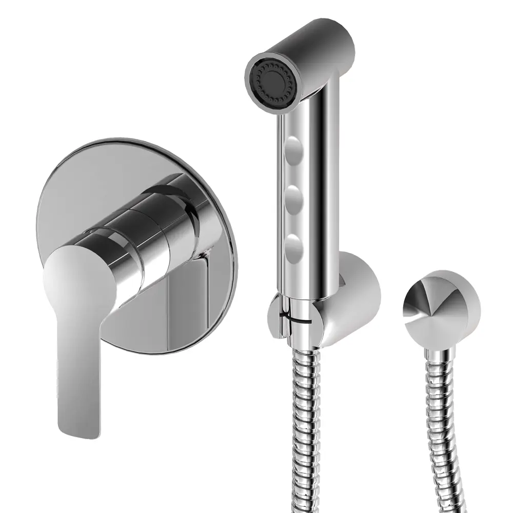 Гигиенический душ Esko Laim 5IN1Chrome набор со смесителем цвет хром STLM-2134824