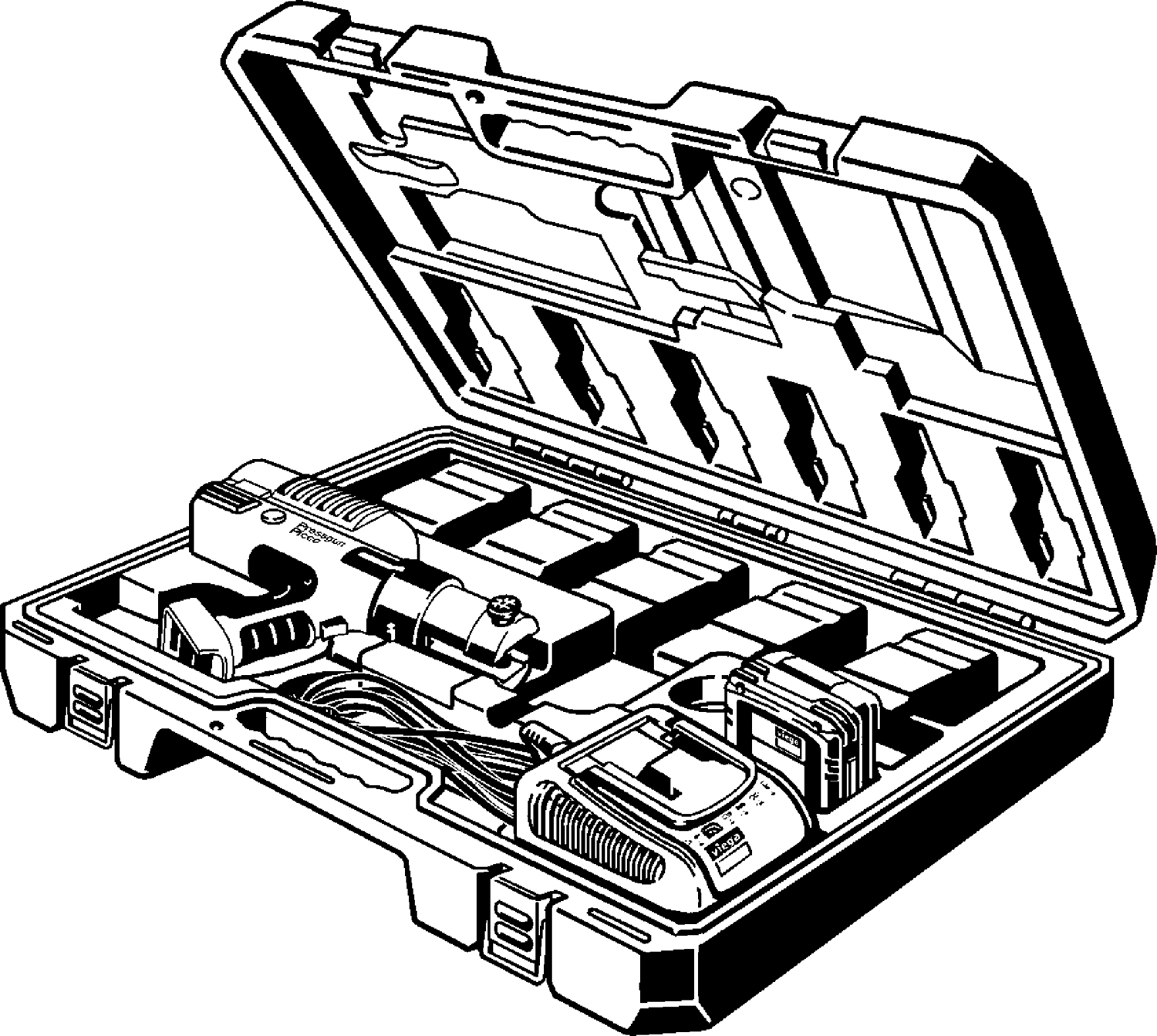 735 470 Модель 2489.2 Трубопроводные системы  Системные пресс-инструменты  Системные пресс-машины  Pressgun Picco Santreyd  - Вид №1