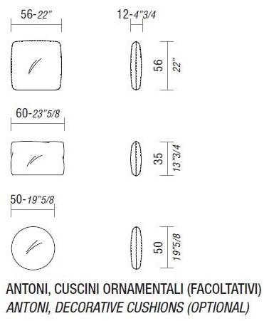 ESTEL GROUP Мягкий кожаный диван Antoni sun-id-1462269 - Вид №4