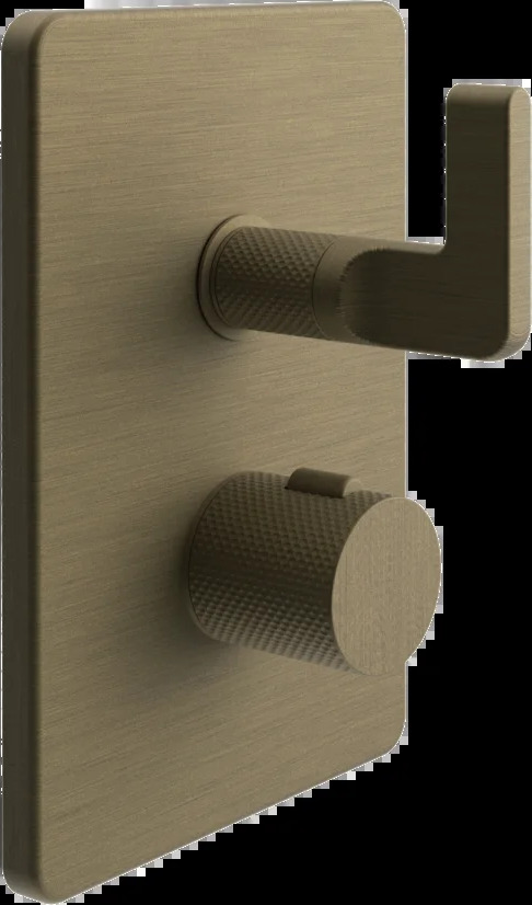 Смеситель для душа 58132 713 Gessi Inciso СТАРИННАЯ ЛАТУНЬ