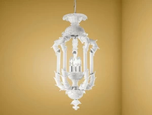 Sylcom Подвесной светильник из стекла с кристаллами Rezzonico 1473