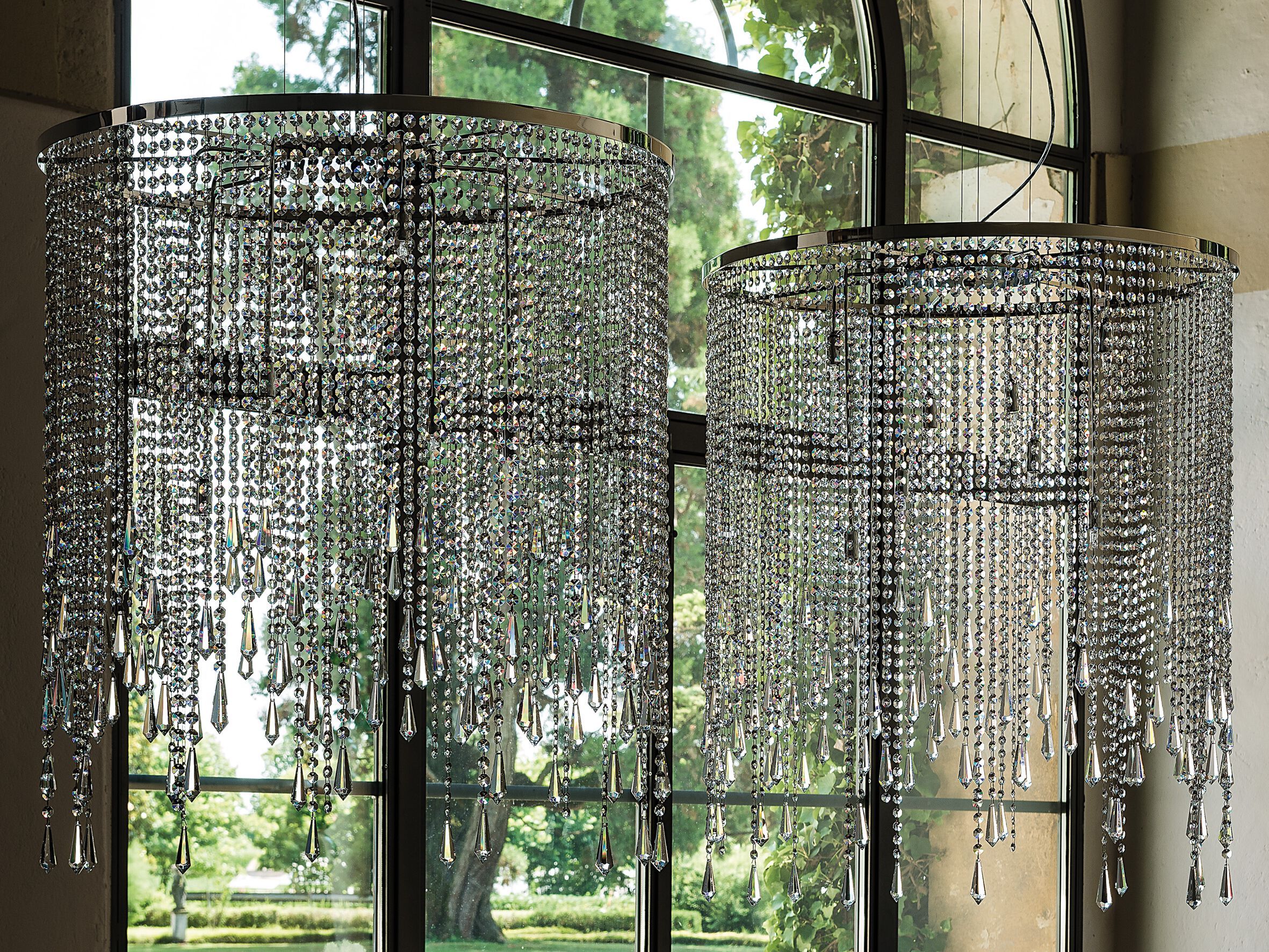 Подвесной светильник с кристаллами Cattelan italia Венеция ARCH-00086850