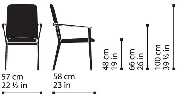 Very Wood Стул с высокой спинкой Chelsea sun-id-1410276 - Вид №4