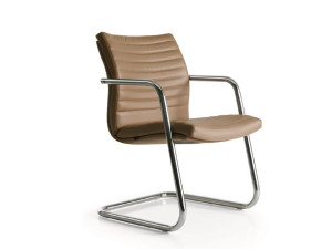 Мягкий консольный стул с подлокотниками