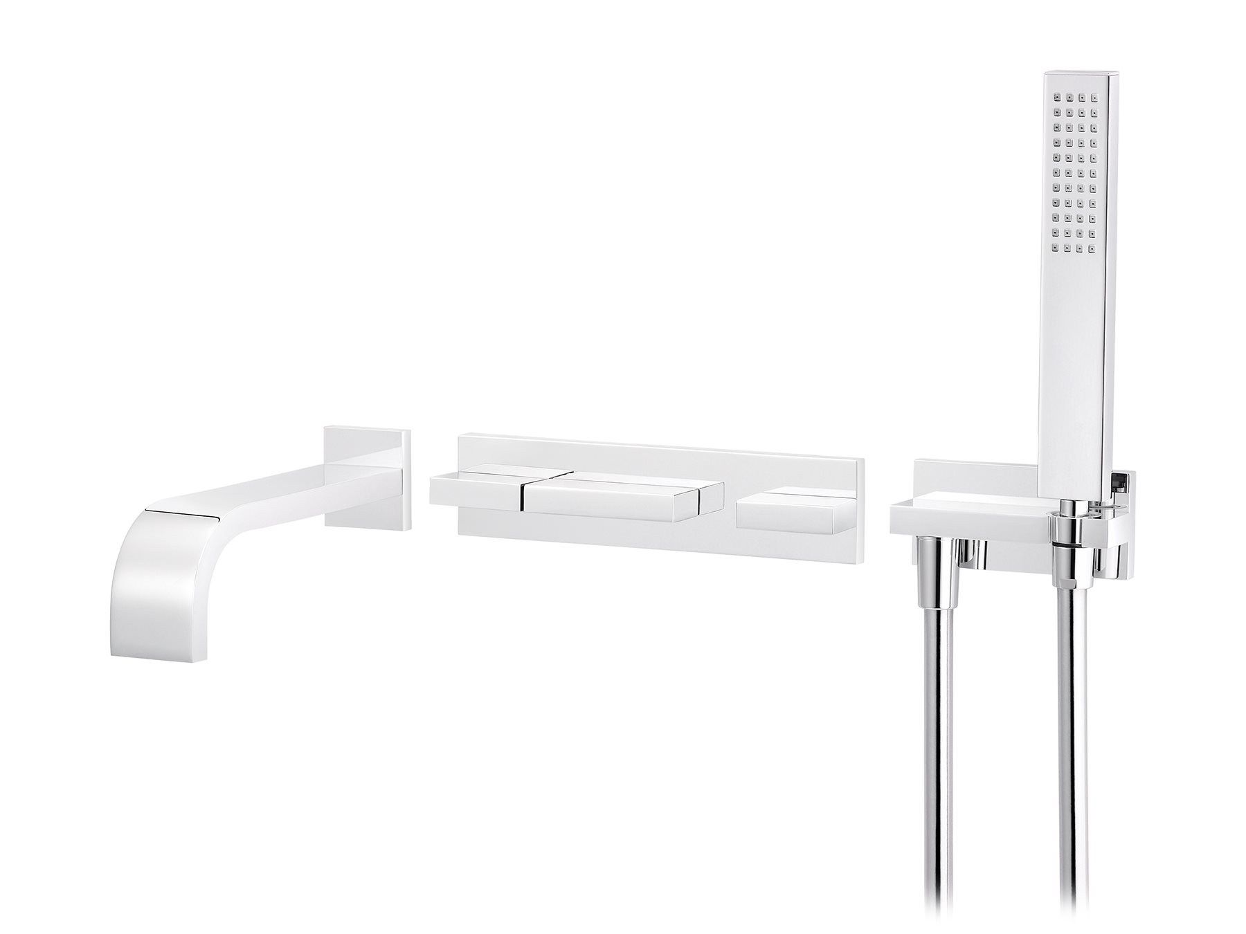 Термостатический настенный набор для ванны с ручным душем rvb ANDREW ARCH-00076468 - Вид №1