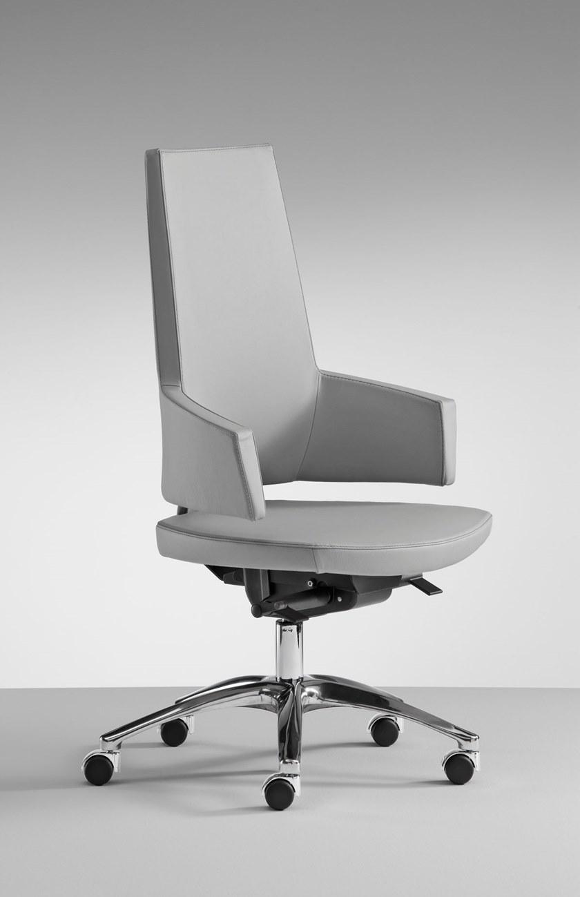 MASCAGNI Кресло руководителя со средней спинкой, регулируемое по высоте Boss sun-id-1359663 - Вид №1