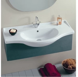 30084 Полувстраиваемая раковина консольная 50 см белая Althea Ceramica Contract Forma