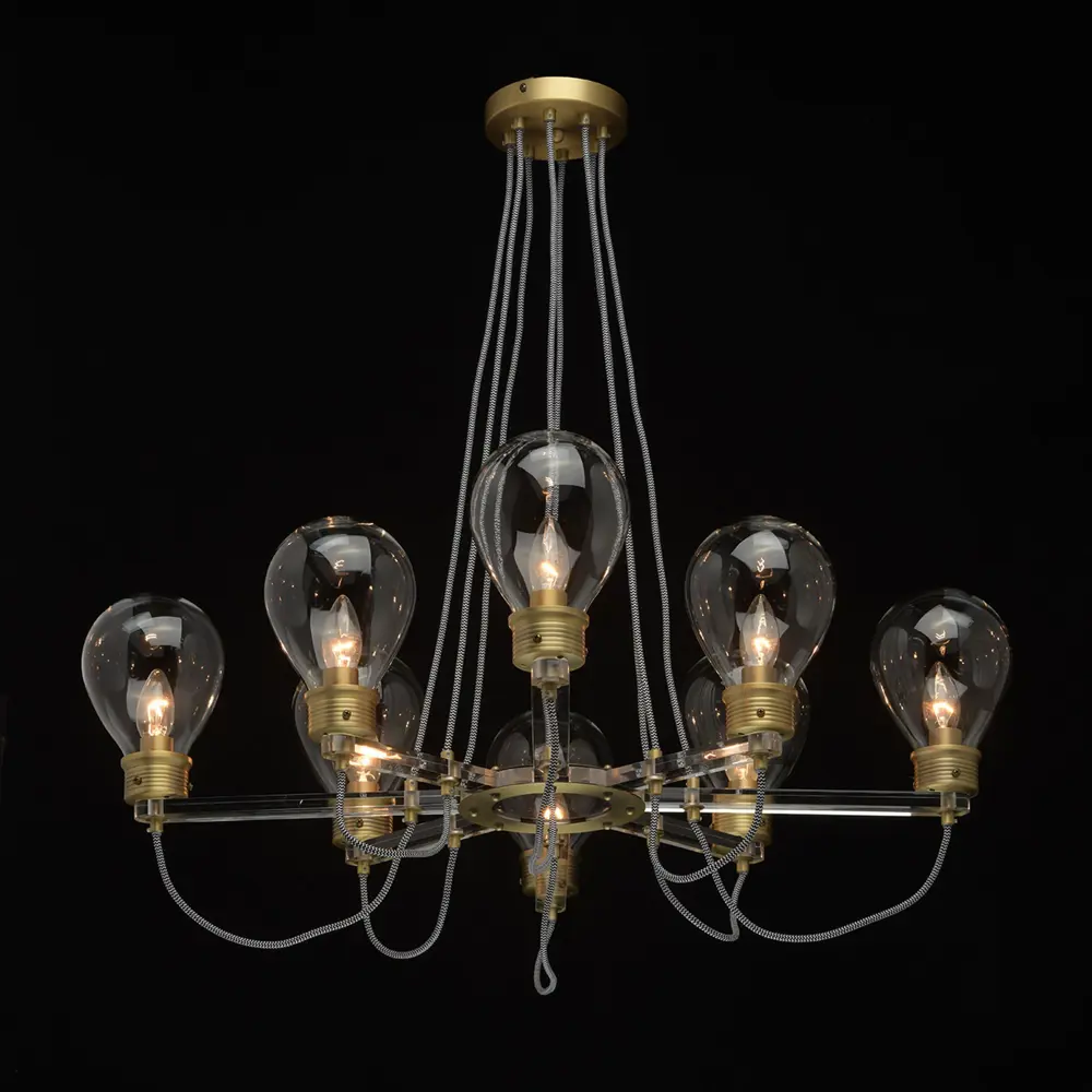 Люстра «Атмосфера» 8хE14х5 Вт MW-Light STLM-2128643 - Вид №1