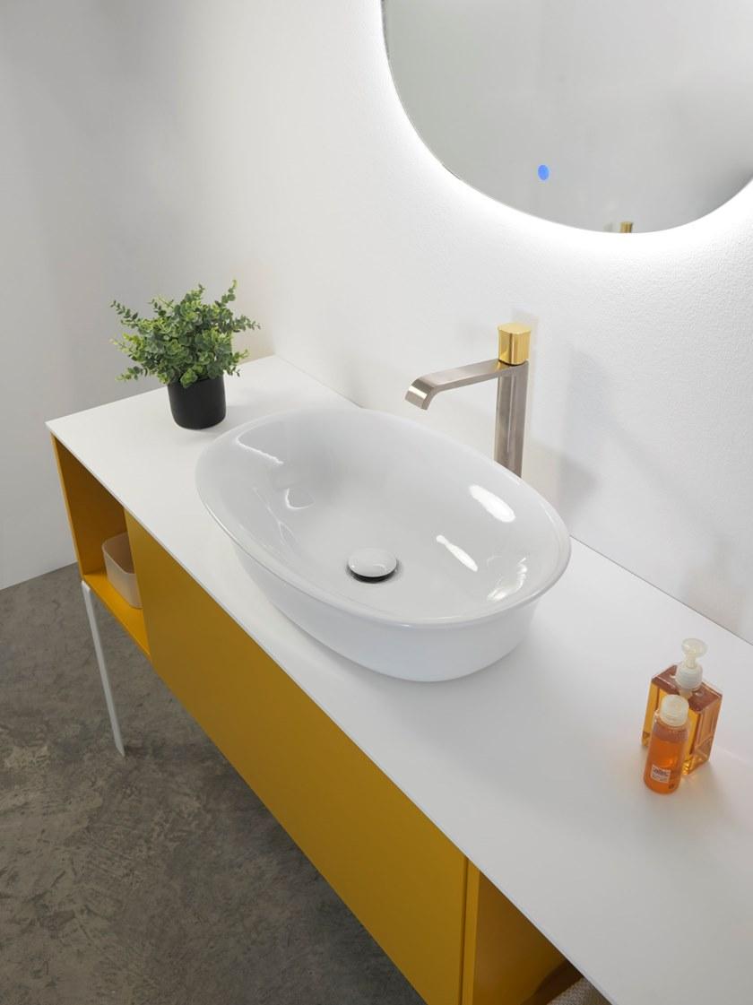 Mocu157laoc Мебельная консоль со структурой и мебельным шкафом под установку раковины GSG CERAMIC Mobili  - Вид №2