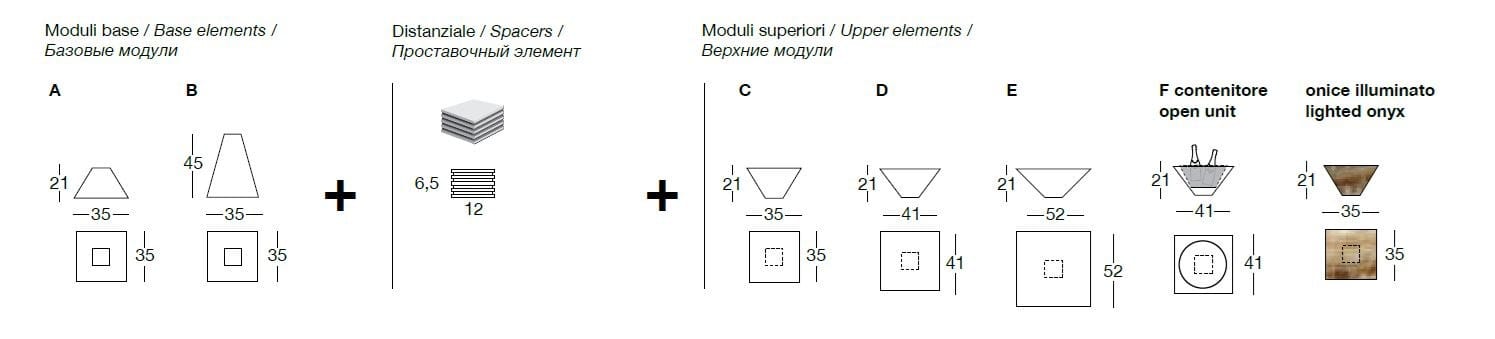 Деревянный журнальный столик для гостиной Longhi Loveluxe 2017-Essence collection ARCH-00091573 - Вид №3