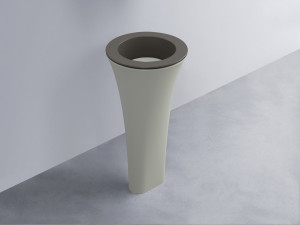 AMLA45-FN+AMPILT-PM+AMCOLT-PM Раковина Amedeo Tondo отдельностоящая cielo Enjoy + Amedeo